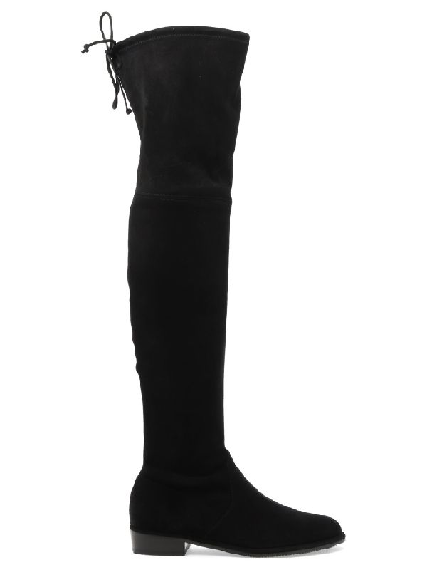 스튜어트 와이츠먼(STUART WEITZMAN) 타이랜드 스웨이드 하이부츠 LOWLANDBLACK | jentestore