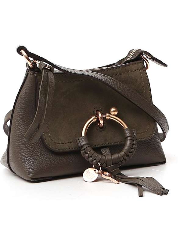 씨바이 끌로에(See By Chloe) 카키 조안 백 미니 CHS18WS9753303I2 | jentestore