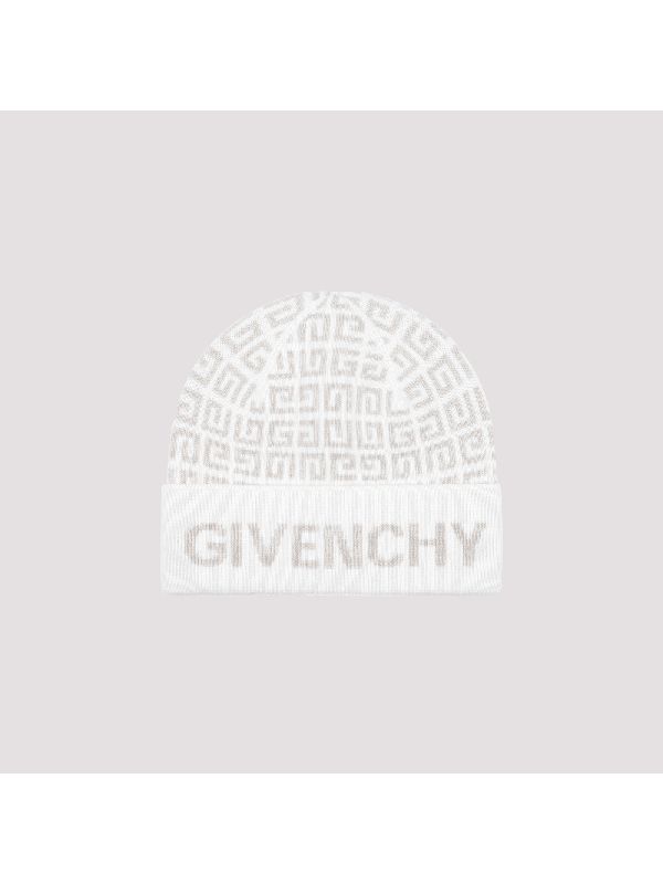 지방시(GIVENCHY) 4G 모노그램 로고 자카드 비니 BGZ01Y.G00V 110 | jentestore