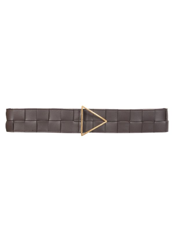 보테가 베네타(BOTTEGA VENETA) 트라이앵글 버클 인트레치아토 벨트 651252_VMAY22127 | jentestore