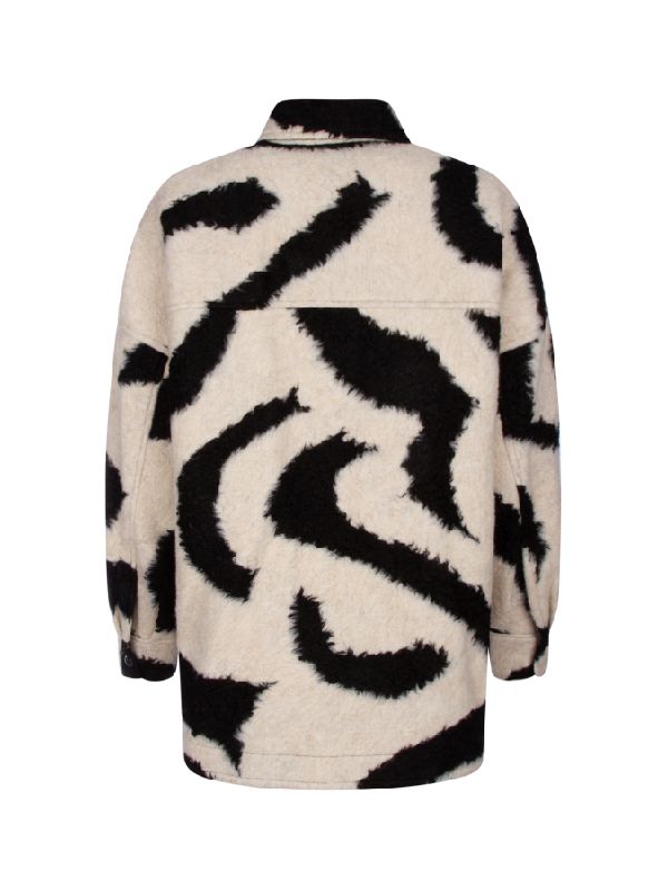 이로(IRO) MOFU 오버셔츠 자켓 22WWP100MOFUAR038 BLA0222W jentestore