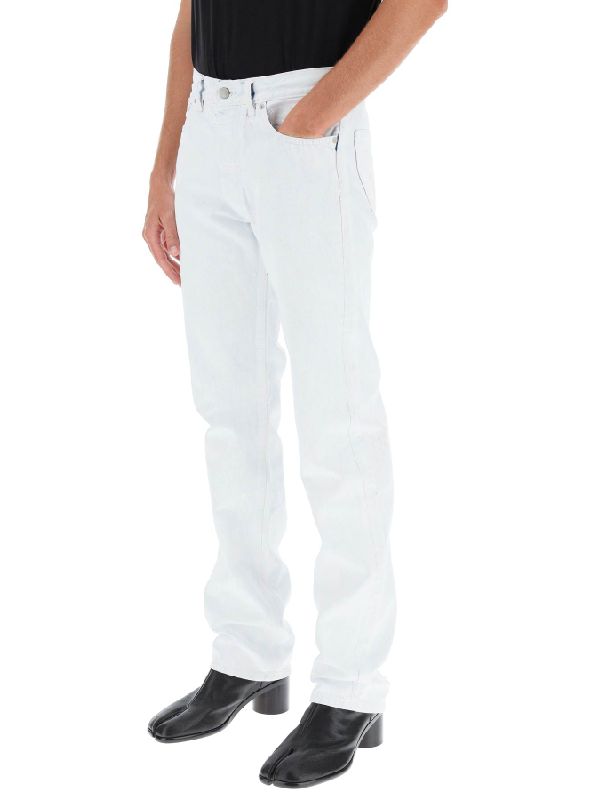 메종 마르지엘라(Maison Margiela) 페인트 이펙트 데님 팬츠 SI1LA0002 S30561 967 | jentestore