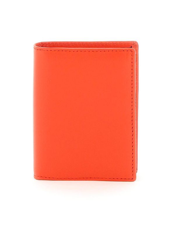 꼼데가르송(COMME des GARCONS) 스무스 레더 바이폴드 지갑 SA0641 ORANG | jentestore