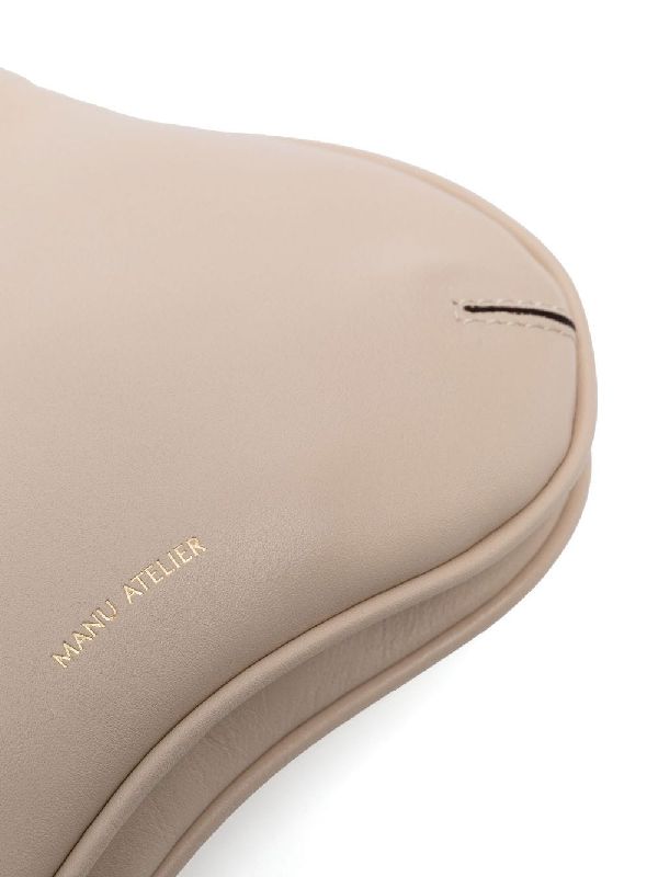 마누 아틀리에(MANU atelier) 소프트 레더 커브 숄더백 2022503 CURVEBAGIVORY | jentestore