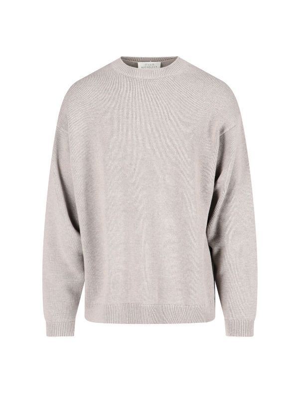 トップス STUDIO NICHOLSON NIMBUS KNIT BISCUIT Studio Nicholson