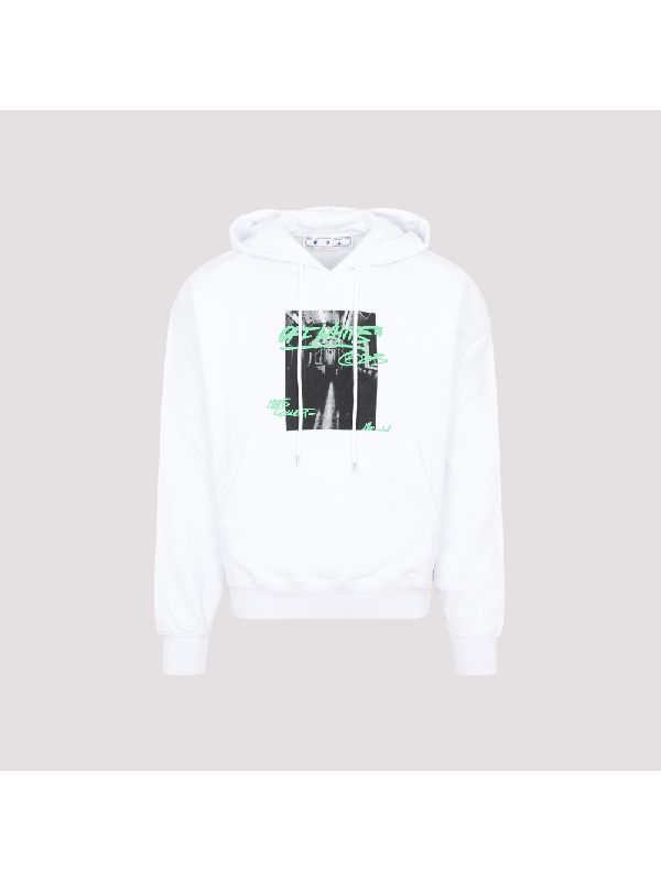 오프화이트(Off-White) 메트로 타입 스케이트 프린팅 후드탑 OMBB085F22FLE008 0170 | jentestore