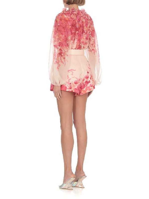짐머만(ZIMMERMANN) 플로럴 아플리케 블라우스 3825THIG PKIF | jentestore