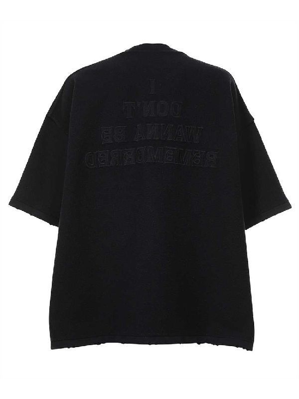 VETEMENTS TOP (UE63TR360B DIRTYBLACK)