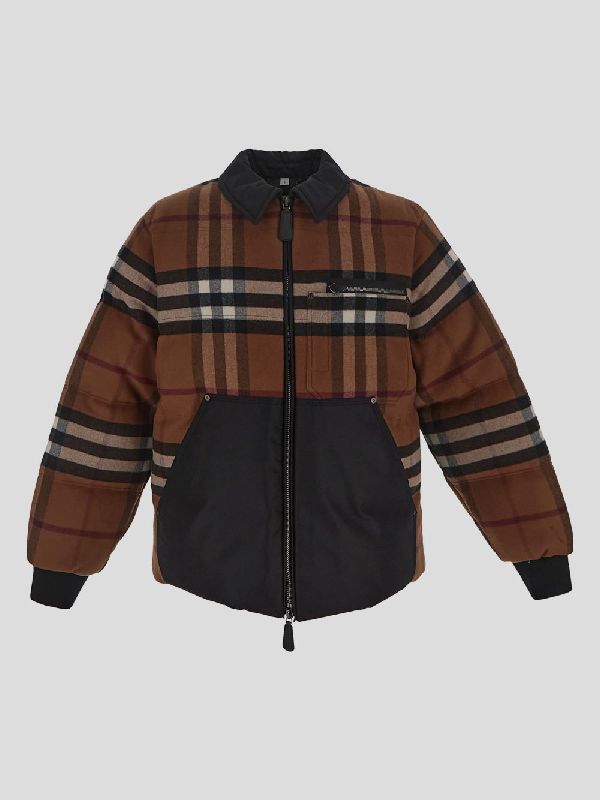 버버리(BURBERRY) 휠튼 체크 울 봄버 자켓 8063517A9011 | jentestore