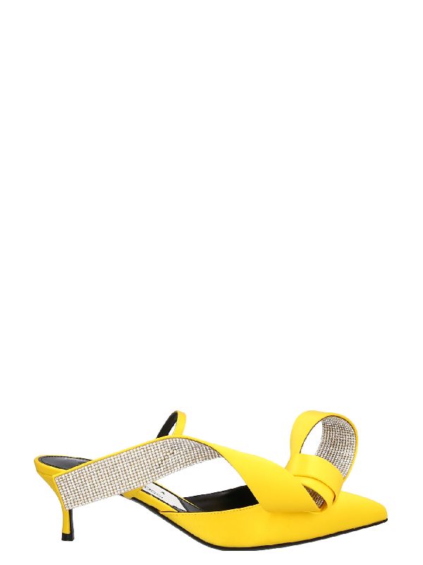 세르지오로시(Sergio rossi) MARQUISE 보우 샌들힐 B03390MFI9121107220 | jentestore