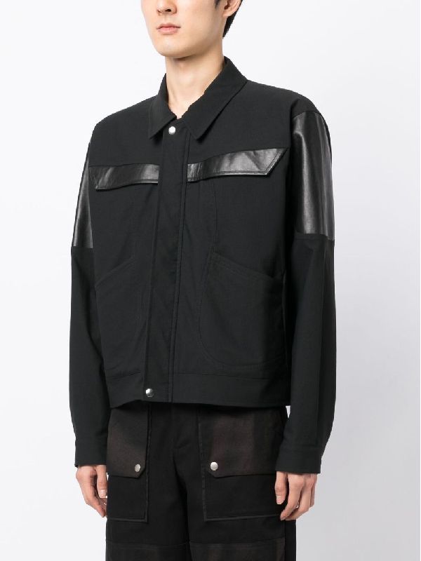 KIKO KOSTADINOV Mc Namara ジャケット Kiko Kostadinov: Mcnamara Uniform Jacket (Black) | DSMS E-SHOP