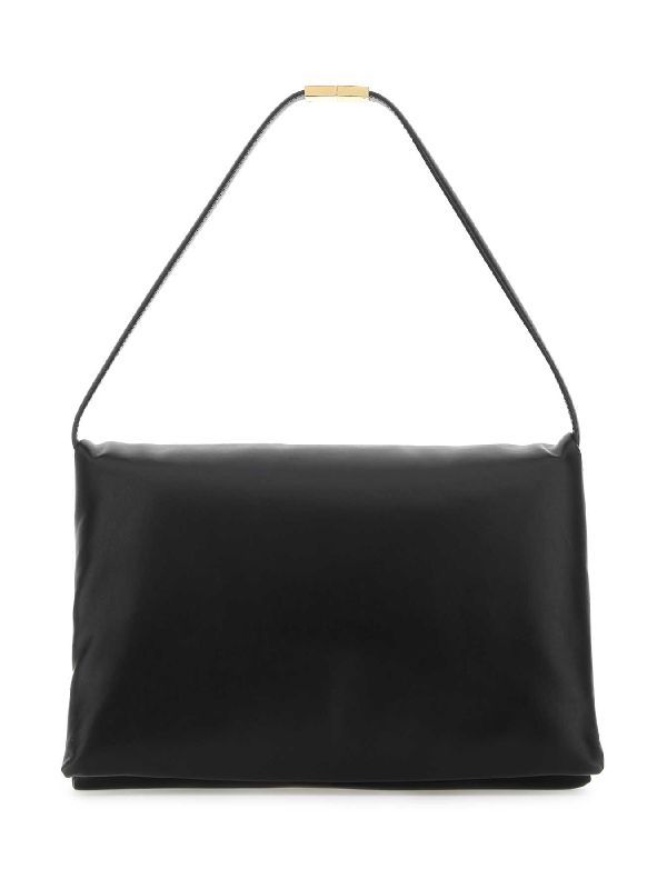 마르니(MARNI) 로고 레더 플랩 숄더백 SBMP0134UOP5298 00N99 | jentestore